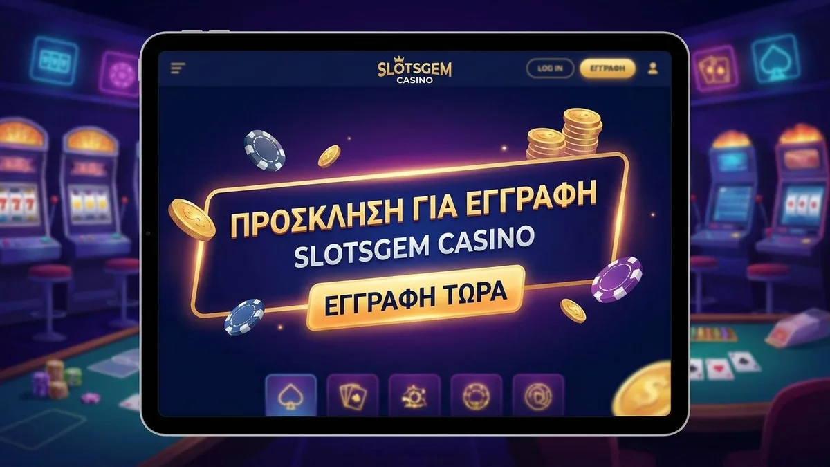 Εγγραφή με bonus